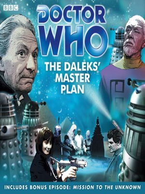 cover image of The Daleks' Master Plan